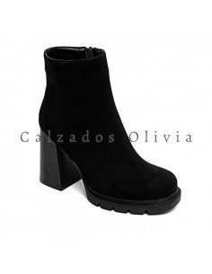 Calzados y zapatos ID-7680A-1 BLACK 2