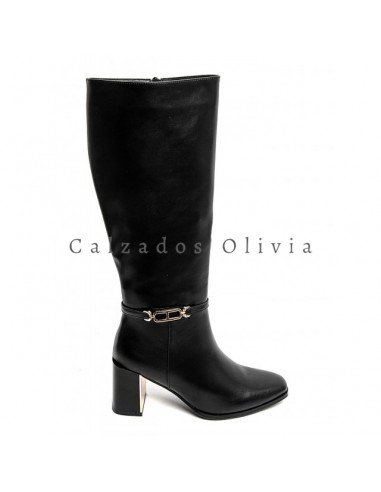 Zapatos y Calzados ID-6385A BLACK