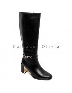 Calzados y zapatos ID-6385A BLACK 2