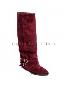 Calzados y zapatos ID-7672A WINE 2