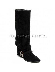 Calzados y zapatos ID-7672A BLACK 2