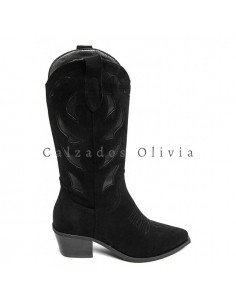 Calzados y Zapatos ID-7690A-1 BLACK