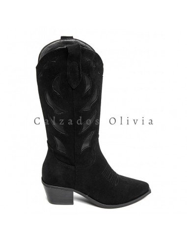 Zapatos y Calzados ID-7690A-1 BLACK