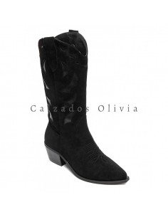 Calzados y zapatos ID-7690A-1 BLACK 2