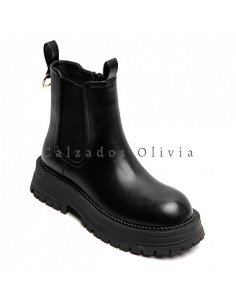 Calzados y zapatos ID-6328 BLACK 2