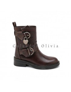 Calzados y Zapatos ID-6355 BROWN