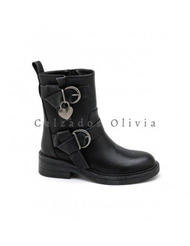 Zapatos y Calzados ID-6355 BLACK