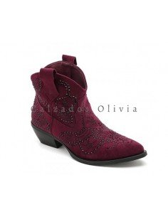 Calzados y zapatos ID-7663A WINE 2