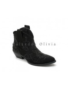 Calzados y zapatos ID-7663A BLACK 2