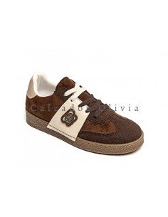 Calzados y zapatos ID-9016 BROWN 2