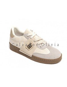 Calzados y zapatos ID-9016 BEIGE 2