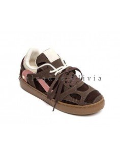 Calzados y zapatos ID-9008 BROWN 2