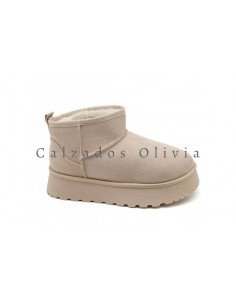Calzados y Zapatos ID-9165 BEIGE