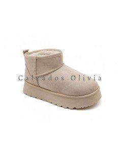Calzados y zapatos ID-9165 BEIGE 2