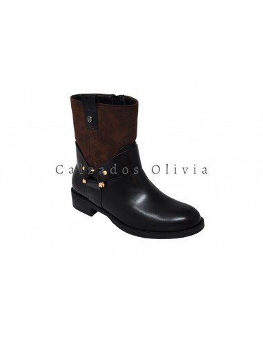 Zapatos y Calzados BTT-5463 BLACK-BROWN