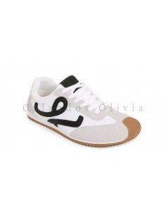 Calzados y Zapatos TY-HT20-45 WHITE/BLACK