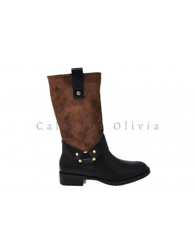 Zapatos y Calzados BTT-5461 BLACK/BROWN