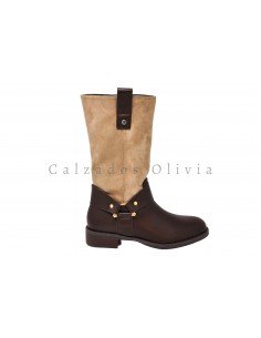 Calzados y Zapatos BTT-5461 BROWN/KHAKI