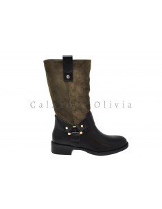 Calzados y Zapatos BTT-5461 BLACK/GREEN