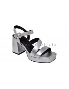 Calzados y zapatos BTT-2385 SILVER 2