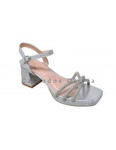 Calzados y zapatos SSM-WXL902 PLATA 2