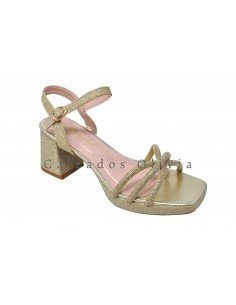 Calzados y zapatos SSM-WXL902 ORO 2