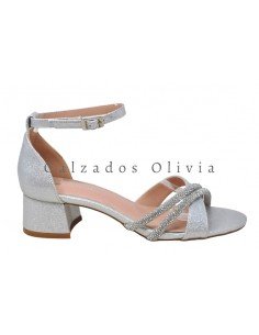 Calzados y Zapatos SSM-RG881 PLATA