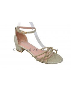 Calzados y zapatos SSM-RG880 ORO 2