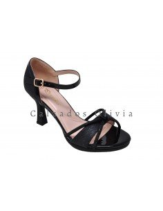 Calzados y zapatos SSM-WXL907 NEGRO 2