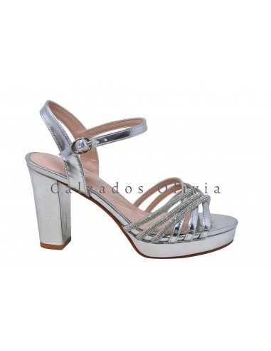 Zapatos y Calzados SSM-WXL900 PLATA
