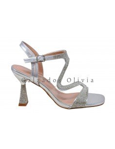 Calzados y Zapatos SSM-RG883 PLATA