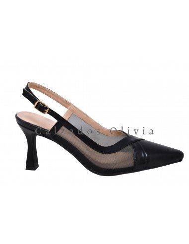 Zapatos y Calzados SSM-YG861 NEGRO