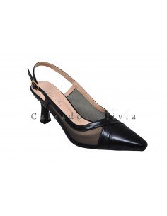 Calzados y zapatos SSM-YG861 NEGRO 2
