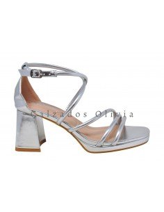 Calzados y Zapatos SSM-JL893 PLATA
