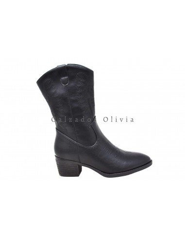 Zapatos y Calzados SSM-YG867 NEGRO