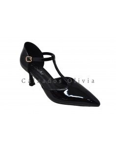 Calzados y zapatos SSM-YG855 NEGRO 2