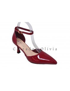 Calzados y zapatos SSM-YG857 BURDEOS 2