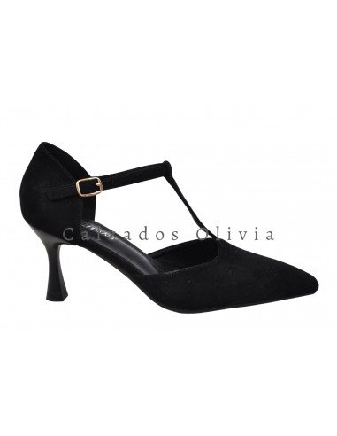 Zapatos y Calzados SSM-YG856 NEGRO