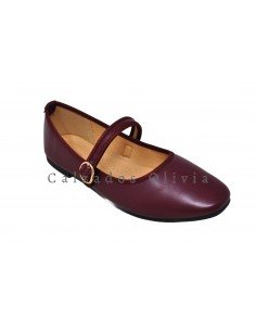 Calzados y zapatos SSM-YSD510 BURDEOS 2