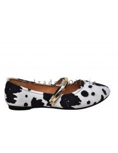 Calzados y Zapatos SSM-XHS915 BLANCO-NEGRO