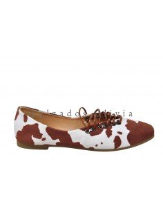 Calzados y Zapatos SSM-XHS912 BLANCO-MARRON