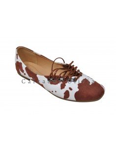 Calzados y zapatos SSM-XHS912 BLANCO-MARRON 2