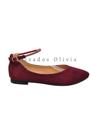 Zapatos y Calzados SSM-YSD502 BURDEOS