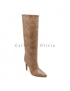 Calzados y zapatos ID-2529A KAKI 2