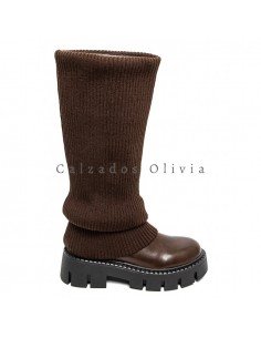 Calzados y Zapatos ID-5833 BROWN