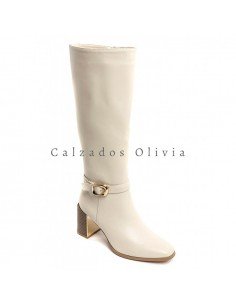 Calzados y zapatos ID-6383A BEIGE 2