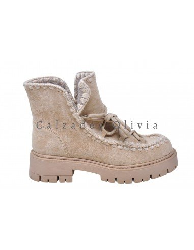 Zapatos y Calzados AN-168-578 BEIGE