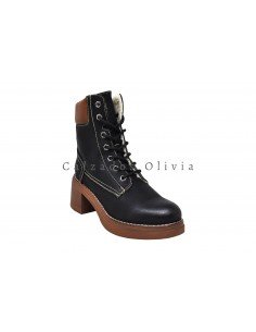 Calzados y zapatos AN-9586 BLACK 2