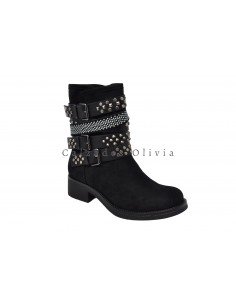Calzados y zapatos AN-7617 BLACK 2