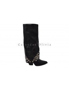 Calzados y Zapatos AN-7683A BLACK